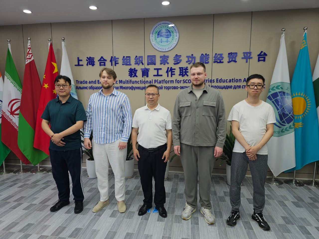 Команда Portal China с делегацией ШОС в университетах